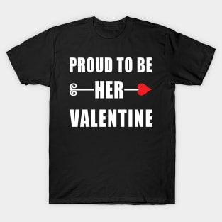 Valentine's Day Couple Gift Idea | Her Valentine T-Shirt